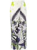 Valentino Garavani World Arazzo Skirt — White