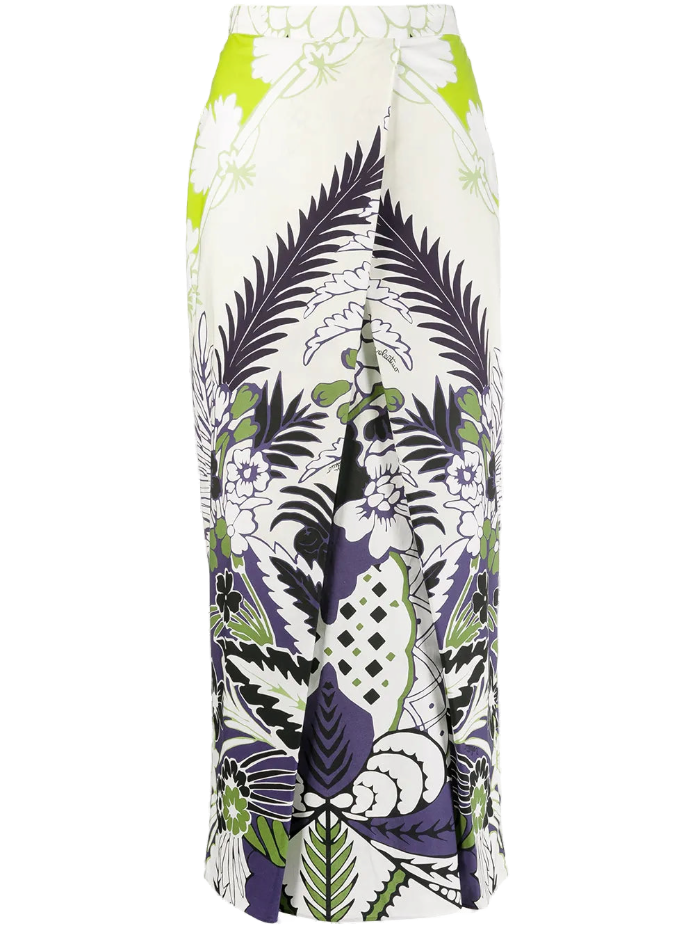 Valentino Garavani World Arazzo Skirt — White