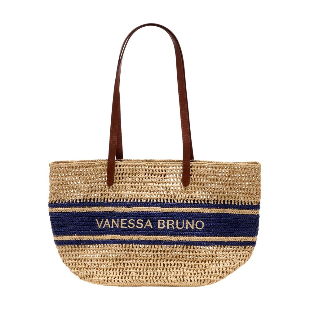 Vanessa Bruno Panier Shopper Tote Bag — Beige