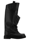 The Attico Combat Boot — Black