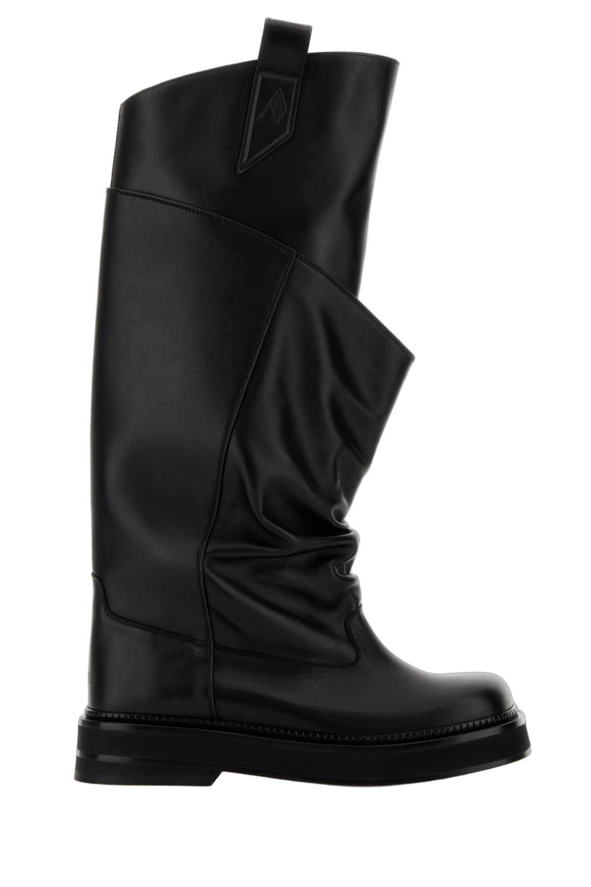 The Attico Combat Boot — Black