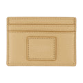 Marc Jacobs Leather Card Holder Card Case — Beige
