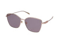 Gucci GG1805SA Metal Square-Frame Sunglasses — Gold