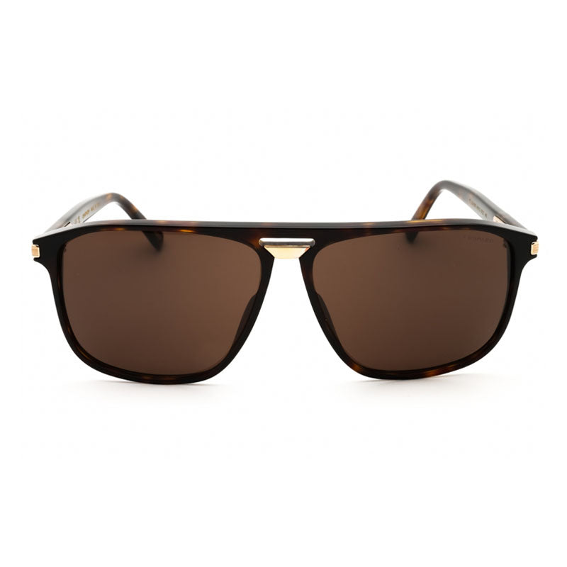 Chopard SCH2930722 Aviator Full Rim Sunglasses — Brown