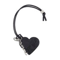 Ganni Bou Heart Belt — Black