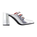 Carel Fatale Mule — Silver