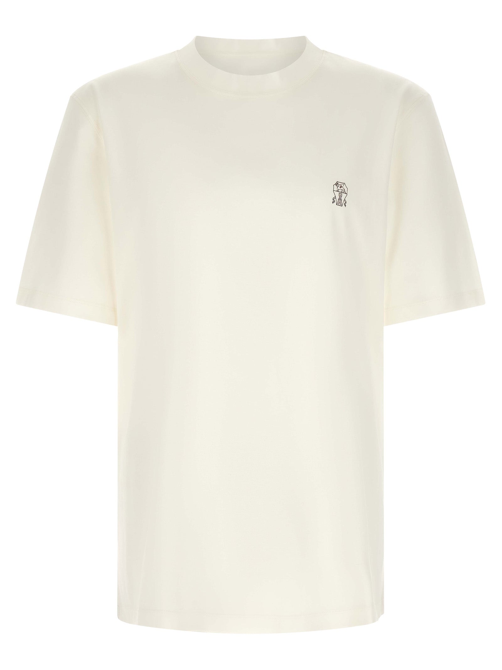 Brunello Cucinelli Solomeo T-Shirt — White