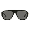 Versace VE4436U530580 Aviator Full Rim Polarized Sunglasses — Black