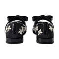 Versace Gianni Ribbon Flat — Black