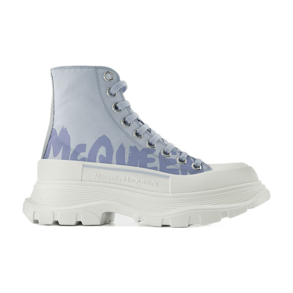 Alexander McQueen Tread Slick Sneaker — Blue