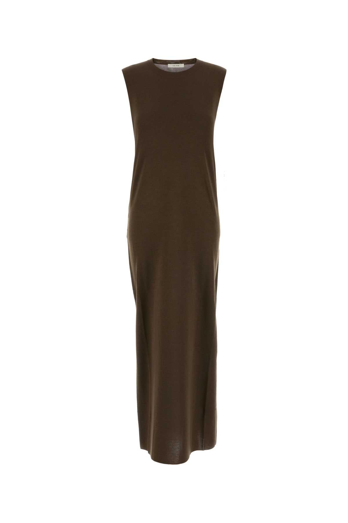 The Row Oiva Dress — Brown