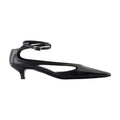 Toteme Kitten Heel Lambskin Pump — Black