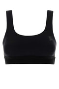 Burberry Stretch Nylon Tank Top — Black