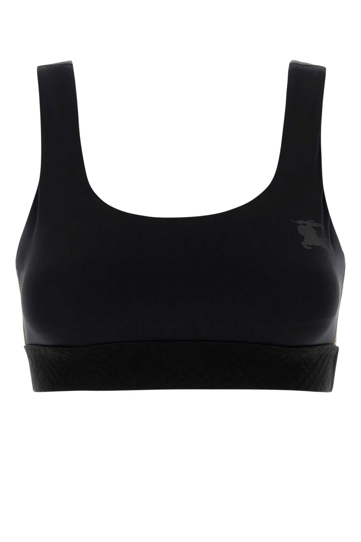 Burberry Stretch Nylon Tank Top — Black