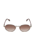 Furla SFUB30 Metal Oval Sunglasses — Pink