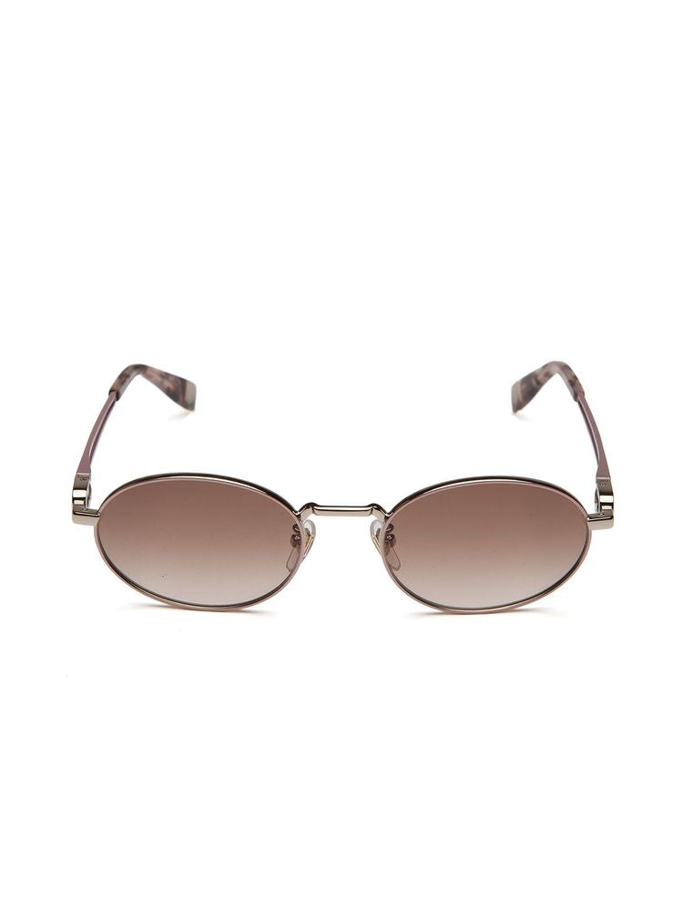 Furla SFUB30 Metal Oval Sunglasses — Pink