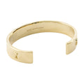 AMI Paris Hammered Metal Bracelet — Gold