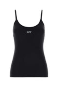 Off-White Stamp Tank Top — Black