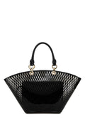 Tom Ford Perforated Leather Tote Bag — Black