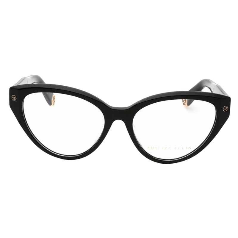 Philipp Plein VPP052M Cat-Eye Acetate Eyeglasses — Black