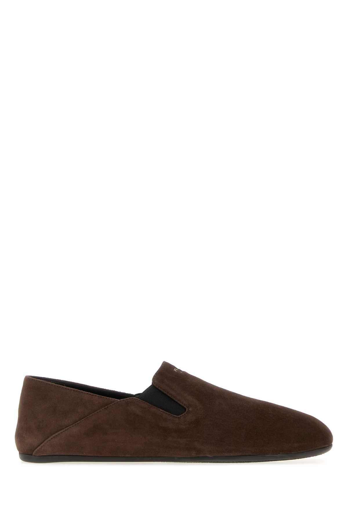 Prada Lifestyle Leggero Loafer — Brown