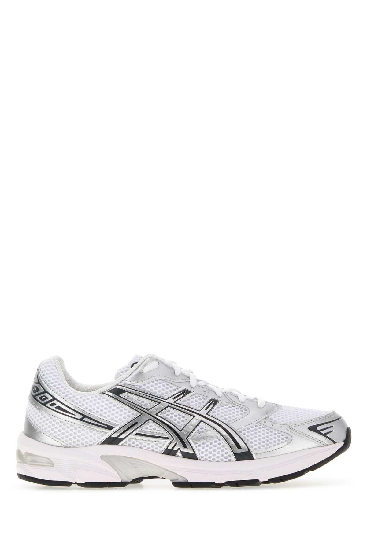 Asics Two-Tone Mesh Sneaker — White