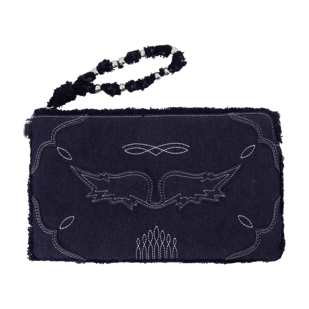 Zadig & Voltaire Clutch — Navy