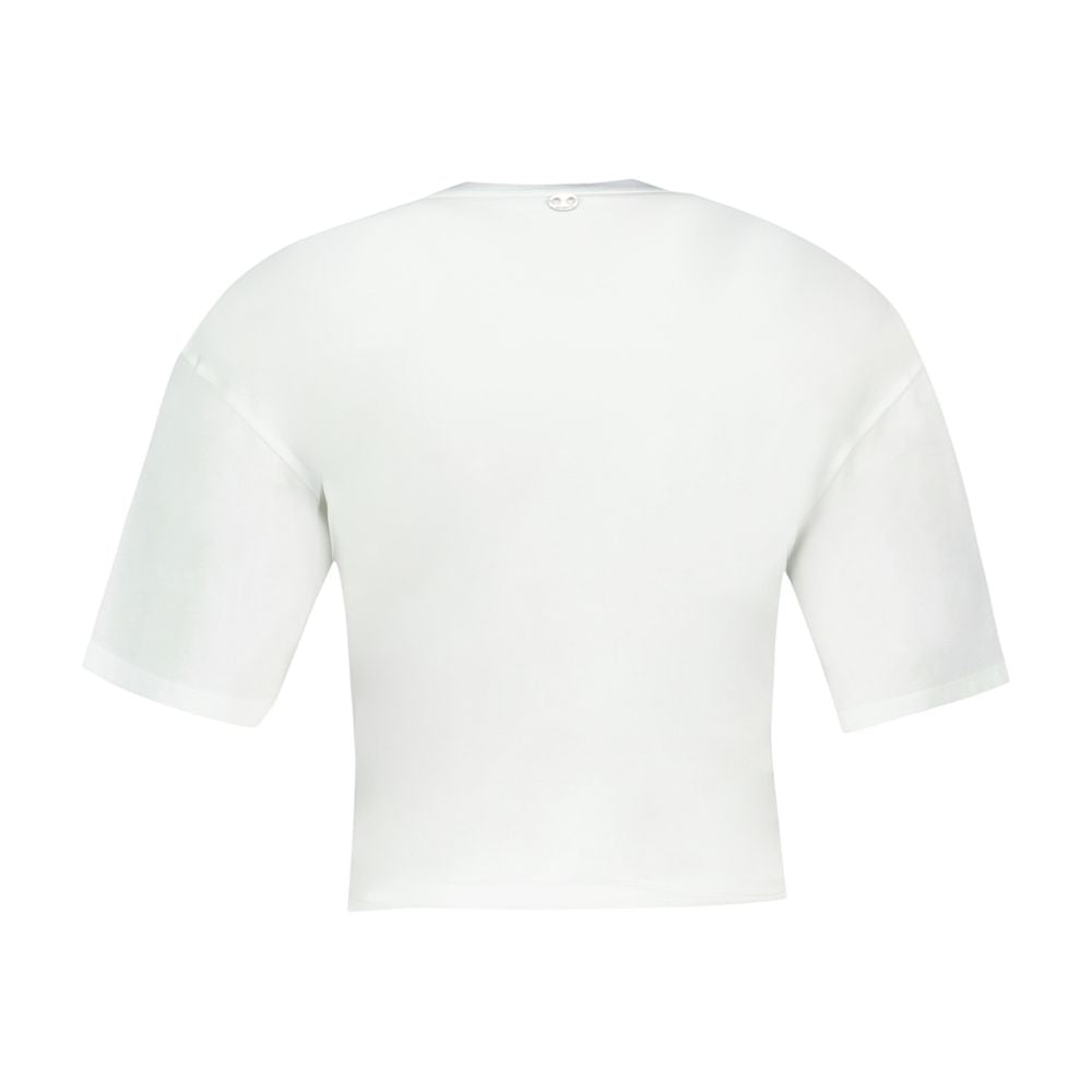 Rabanne Cotton T-Shirt — White