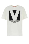 Valentino Garavani Logo-Printed Cotton T-shirt — White