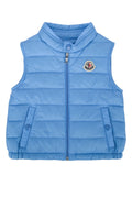 Moncler Jr Vest Vest — Blue