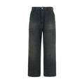 Maison Margiela Double-Dye Cotton Trousers — Gray
