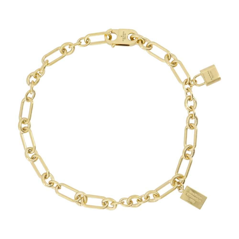 Acne Studios Chain-Link Bracelet — Gold
