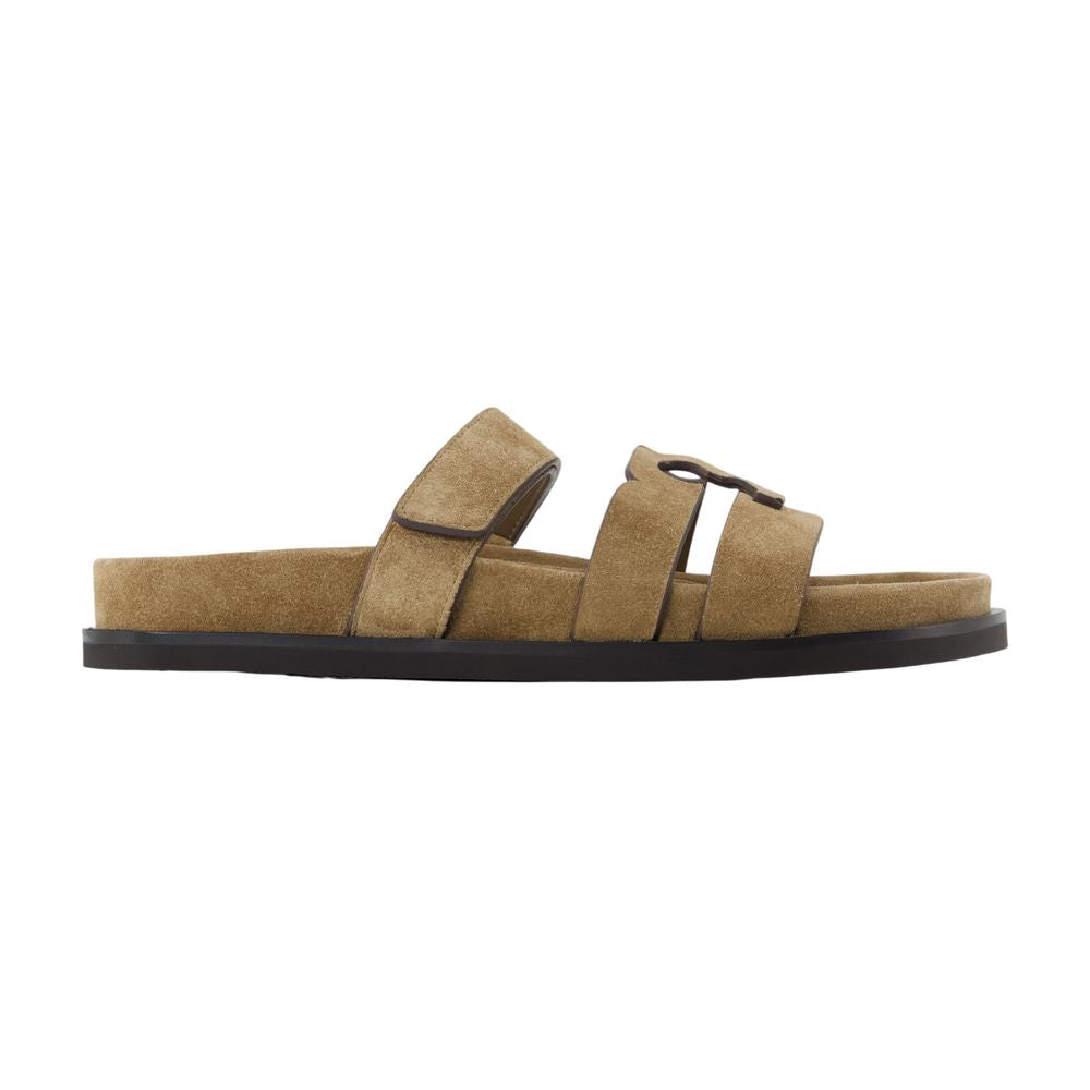 Tory Burch Ines Sport Sandals — Brown