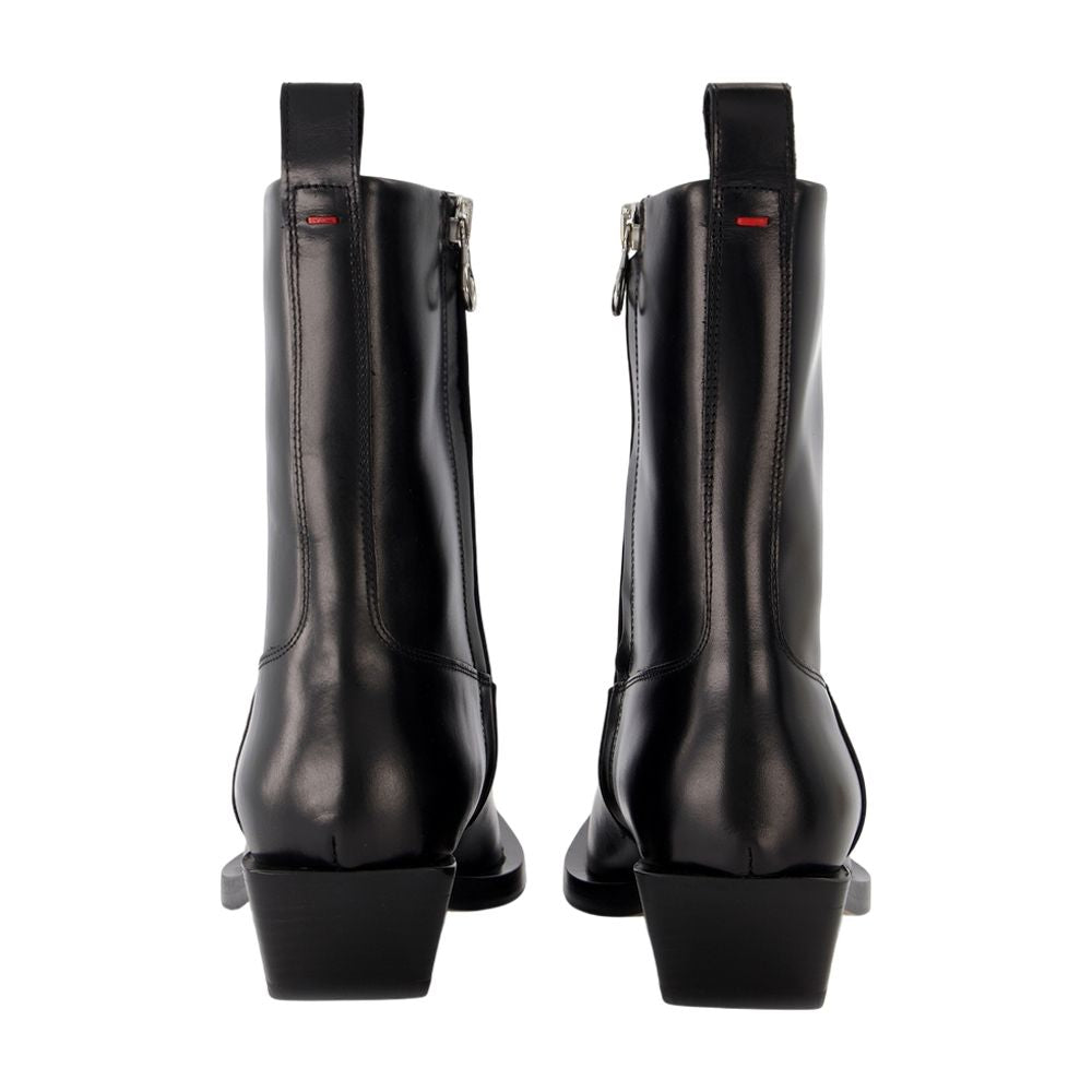 Aeyde Luis Ankle Boot — Black