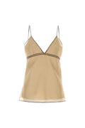 Khaite Tank Top — Beige