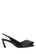 Givenchy Twisted Ribbon Slingback Heel — Black
