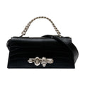 Alexander McQueen Jewel Shoulder Bag — Black