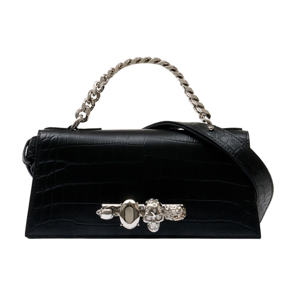 Alexander McQueen Jewel Shoulder Bag — Black