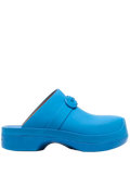 Ferragamo Gancini Clog — Blue