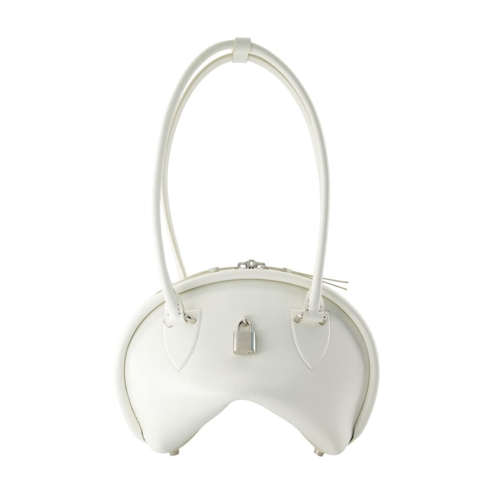Acne Studios Bowlina Small R Shoulder Bag — White