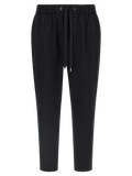 Dolce & Gabbana Cotton-Blend Tapered Joggers — Black