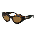 Emilio Pucci PU-1066388 Tortoiseshell Cat-Eye Sunglasses — Brown