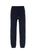 Saint Laurent Cotton Joggers — Navy