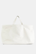 Bea Mombaers Chalk Leather XL Shopper Tote Bag — White