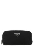Prada Re-Nylon Travel Wallet — Black