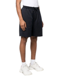 Valentino Monogram Jersey Track Shorts — Navy