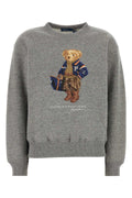 Polo Ralph Lauren Polo Bear Graphic Sweatshirt — Gray