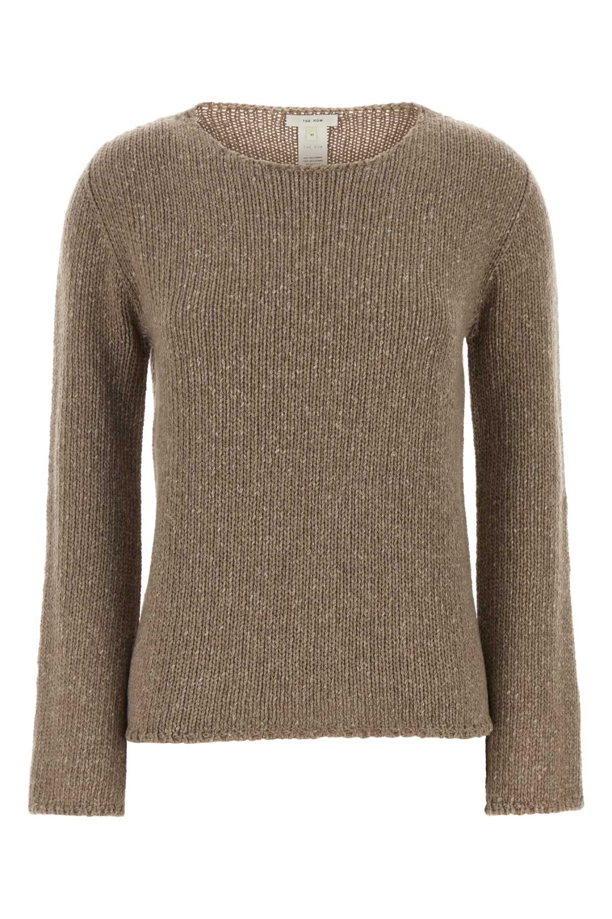 The Row Cashmere Sweater — Beige