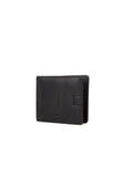 Momo Design Compact Polyurethane Wallet — Black