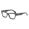 Off-White OERJ077STYLE771000 Rectangular Acetate Eyeglasses — Black